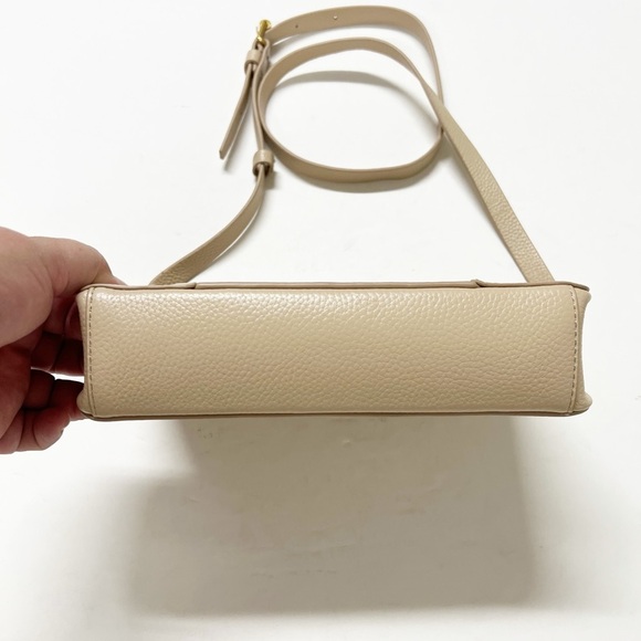 Rebecca Minkoff Womens Sand Dune Tan Square Regan Leather Crossbody Bag - Picture 5 of 10